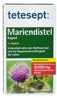 tetesept Mariendistel Kapseln,24St