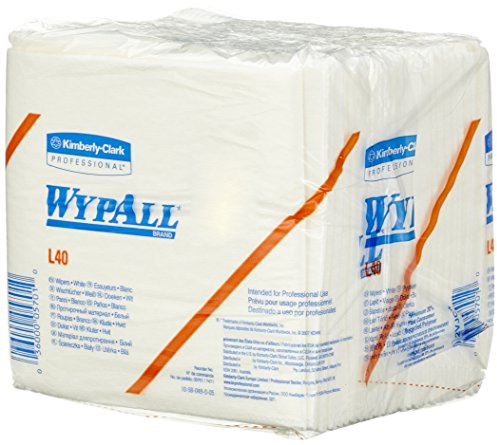WypAll 7471 L40 Wischtücher 1-lagigen, weißen, 18 Packungen x 56 gefalteten Tüchern