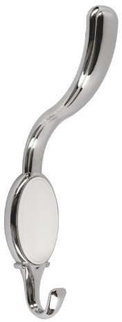 Huthaken Höhe 159 mm, ZN/Kunststoff altmessing brüniert/beige