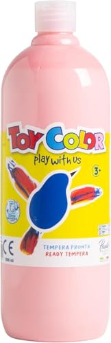 Toy Color Tempera Paint | Pink | 1000 ml | Washable Paints for Kids | Poster Paint