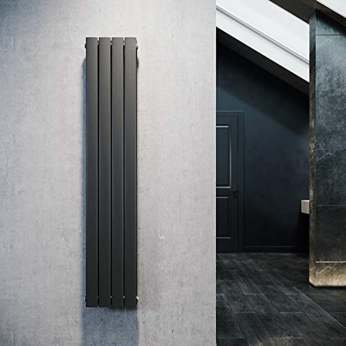 ELEGANT Design Flach Heizkörper 1600 x 308 mm Heizkoerper Vertikal Paneelheizkörper