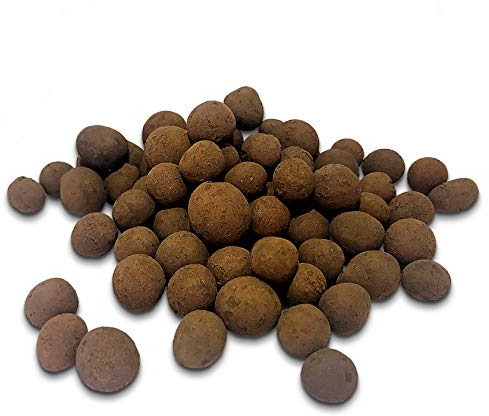 Wohnkult Premium Expanded Clay 8-16 mm | Hydroponics | Perfect for Drainage or Pot Lances | Substrate | Various Sizes (25 Litres)