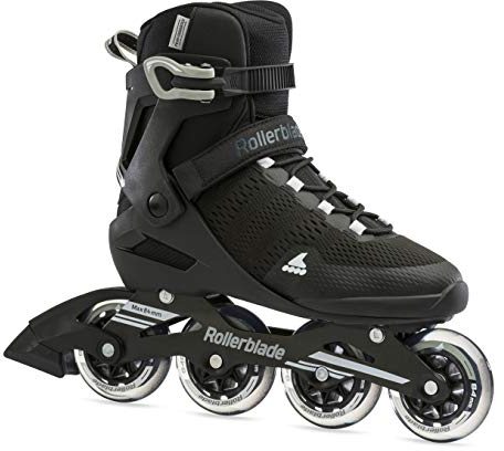 Rollerblade Herren Sirio 84 Inline-Skate, Nero/Bianco, 44 EU