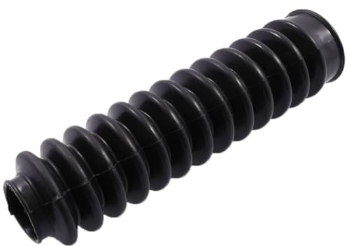2EXTREME Faltenbalg 24cm Gummi Schutz Gabel schwarz kompatibel für Hercules RX-9 80 2T AC 84, Sachs Prima 50