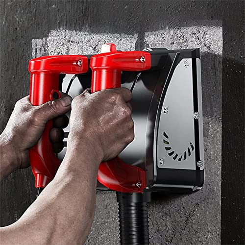 XDLYWUZIQ 1180W Electric Wall Planer, High Power Motor, No Dead Angle Shovel Wall Dust-Free Shovel Wall Machine Putty Grinding Polishing Refurbished Tools