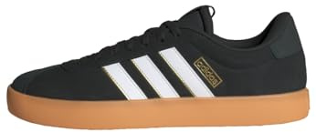 adidas Hombre VL Court 3.0 Shoes, Core Black/Cloud White/Victory Red, 38 2/3 EU