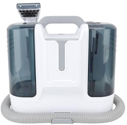 Haofy 450 W Teppichreiniger, Starke Saugkraft, Tiefenreinigung, Zwei Wassertanks, Tragbarer Fleckenreiniger für den Heimgebrauch (EU-Stecker 220 V)