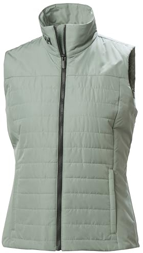 Helly Hansen Femmes Gilet isolé W Crew 2.0, Eucalyptus, M