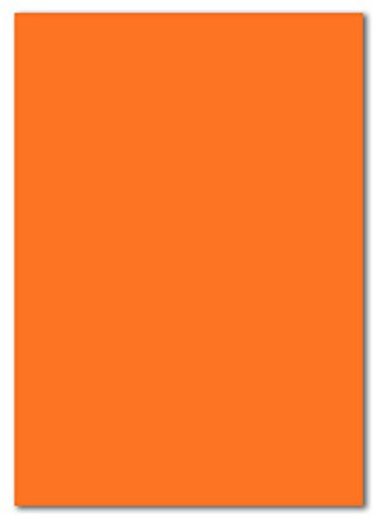 100 x DIN A4-papper – orange – 110 g/m² – 21 x 29,7 cm – brevpapper pysselpapper tonpapper brevark – färger glad av GUSTAV NEUSER