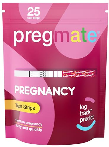 Pregmate 25 Pregnancy Test Strips (25 Count)