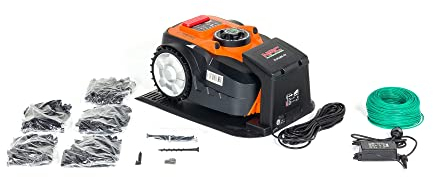NAC RLM1500-DY robot cortacésped NAC, superficie de trabajo máxima 1500 m2, controlado con un smartphone, Bluetooth, WIFI