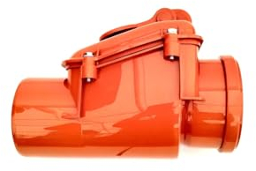 Rückstauklappe DN110 Rückstauverschluss KG HT Rohr Rattenschutz Abwasser Kanal