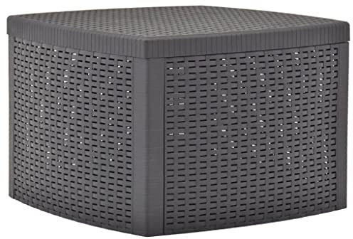 Jiangboyue-48776 Moka Table d'appoint en plastique 54 x 54 x 36,5 cm