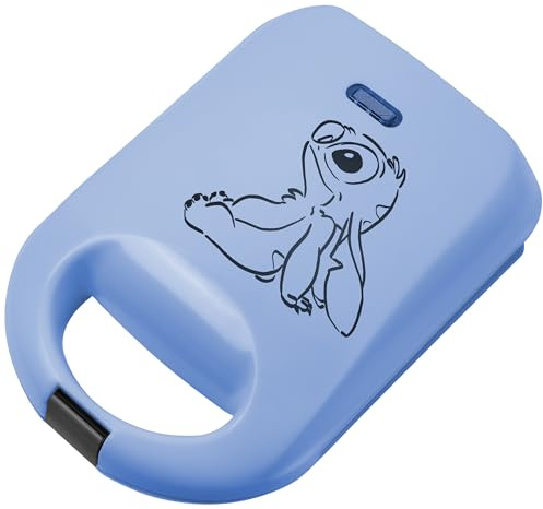 Select Brands Disney Lilo & Stitch Cake Pop Maker Sun Sand Sea - Ceramic Nonstick Cooking Plates - Includes Maker and 25 Sticks - Gifts for Disney Lovers - Makes 4 Stitch Cake Pops