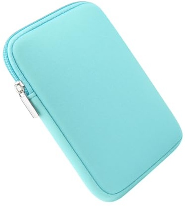 NOLITOY Custodia Protettiva per E-reader con Zip e Antipolvere Borsa Portatile Ultrafine in Colore Menta per Ebook Reader KPW3