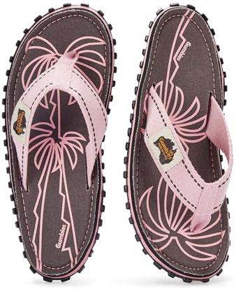 Gumbies Islander Tongs unisexes, avec montant en coton super doux et semelle en caoutchouc recyclé durable - Confort garanti, 38 EU