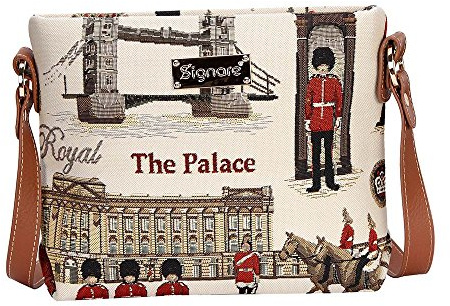 Signare Gobelin Mini-Umhängetasche für Damen, Royal Guard (XB02-RGD)