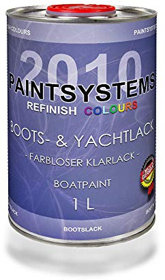 PAINTSYSTEMS REFINISH COLOURS 1K Boots- & Yachtlack Klarlack 1Liter