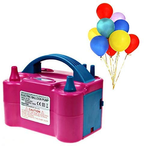 Gearmax® Elektrische Luftpumpe, 600 W, Luftpumpe, Ball, Luftpumpe, Zwei Luftdüsen des tragbaren Ventilators