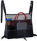 Organiseur de siège de voiture, sac de rangement en maille pour dos de siège de voiture, support de sac à main, consoles automobiles, barrière de siège arrière pour animaux domestiques,noir