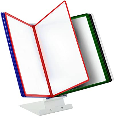 Leviatan Système de Tableau | Support de tableau, | Support pour Tableaux D'affichage + 10 Panneaux de Vision multicolores.