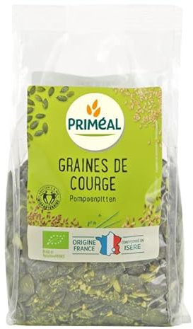 Priméal - Graines de courge origine France 250g - Vendu par unité