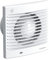 Cazooo 100mm Bathroom Extractor Fan with Timer, 130m³/h Quiet Bathroom Fan, Wall/Window/Ceiling Mounted Extractor Fan for Kitchen, Garage, Office, 12W, 34 dB, White