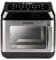G3 Ferrari G10187 Friggisano Evo 13L Friggitrice ad aria, 1700W, 13 Litri, 16 Programmi, Display Digitale, Funzione essiccatore, Accessori INOX BPA/PFOA Free e Ricettario inclusi, Grigio Acciaio/Nero