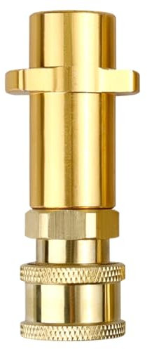 Holdes Adaptador para Limpiador de Alta Presión, Adaptador para Máquina de Limpieza de Alta Presión | Accesorios de Conexión Rápida para Limpiador de Alta Presión 1/4 | Junta de conector para Máquina