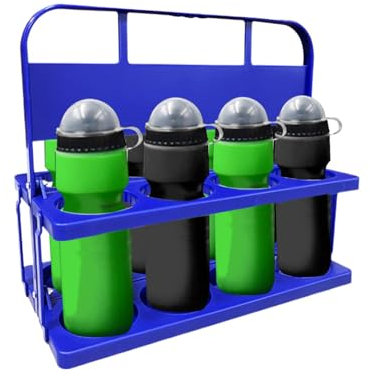 Dtaigou Bottle Crate,Portable Bottle Carrier for Beverage Beer - Reusable 8-Pack Beer Carrier, Foldable Serving and Storage Crates with Handle, Beer Buckets for Beers