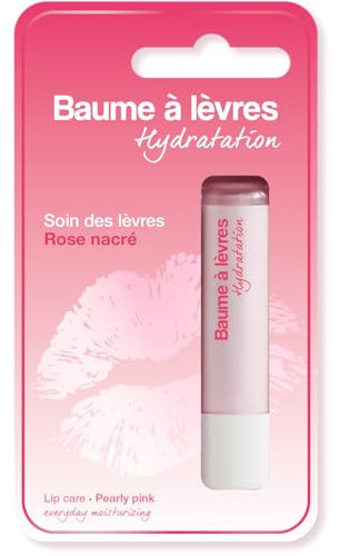 Balsamo per labbra idratazione, rifletto rosa perlato, idratazione intensa ed eleganza naturale, cura per labbra morbide e sottili - Lip Balm brillare naturale, comfort francese alla moda