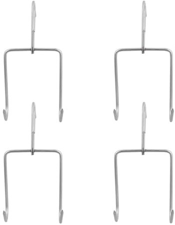 4 Pcs Hook Up Meat Hook Hangers Kitchen Meat Thicken Roast Home Smoker Bacon Hanging Supply