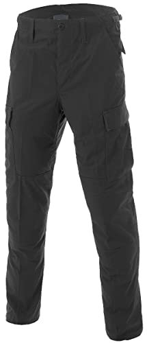 MFH BDU Kampfhose Ripstop Schwarz Größe XL
