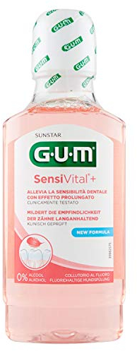 Gum sensivital+ bain de bouche 300ml