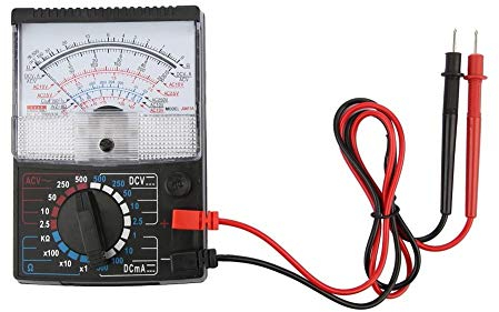 Nikou Analog Multimeter, Digital Analog Zeiger Multimeter AC DC Spannungsprüfer Spannungswiderstand Prüfgerät für Elektrische Lehrfunkexperimente