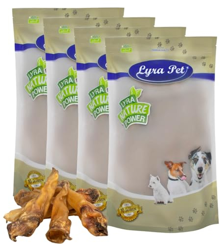 Lyra Pet® 200 Rinderohren ca. 10 kg Leckerli 10000 g Hundefutter wie Pansen Belohnung