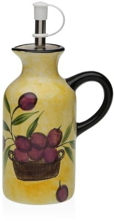 Versa Huilier PVC Céramique Acier Dolomite Olive 6 x 12,5 x 9,5 cm - Marque EAN : 8420327558688