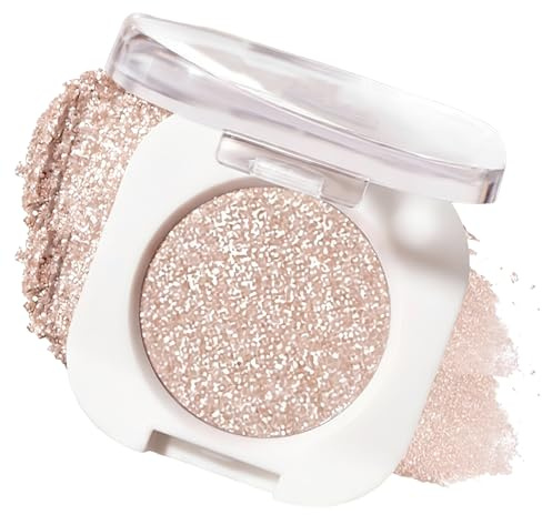 MNYXIS Fard à Paupières Pailleté Scintillant - Ombre à Paupières Haute Pigmentation pour Maquillage Yeux, Texture Fine et Longue Tenue, Effet Métallique Lumineux