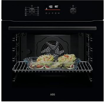 AEG NBU5P40SK SurroundCook® Pyrolyse Backofen Schwarz