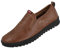 Zapatos de piel para hombre sin cordones, mocasines de clase, mocasines de piel suave, mocasines antideslizantes para caminar, zapatos de negocios, monocolor, zapatos bajos de conducción, zapatos