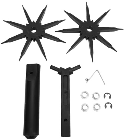 Cultivador rotatorio, cultivador Manual ligero, rastrillo de jardín, escarificador de suelo, plantación de plantas