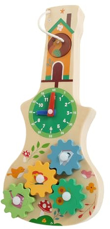 Trä Fidget Sensorisk Bräda Trä Pedagogiska Brädspel | Lärande Aktiviteter för Barn För Jul, Födelsedag, Halloween, , Lekrum, Aktivitet, Skola, Resa, Semester, Dagis, Inomhus Och