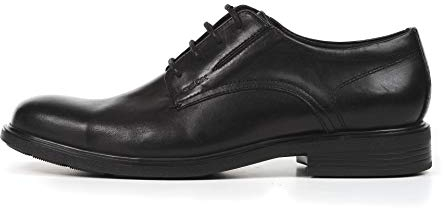 Geox Herren Dublin A Schuhe, Schwarz, 42 EU