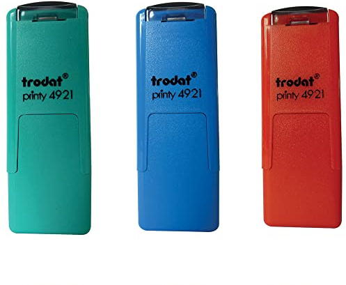 Tampon encreur Evaluation avec Smileys - Lot de 3