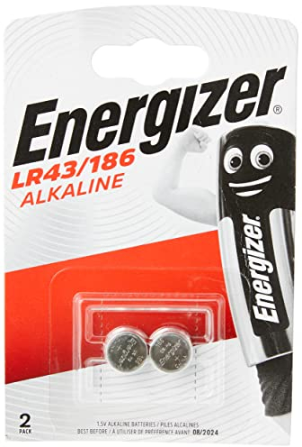 Energizer Spezialbatterie 186 (LR43 Alkali Mangan 1,5 Volt 2er-Packung)
