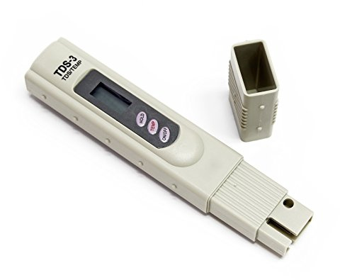 Naturewater TDS misuratore digitale, tester di conducibilità della mineralizzazione in ppm, dispositivo Microsiemens per osmosi inversa, acqua potabile, acqua di rubinetto