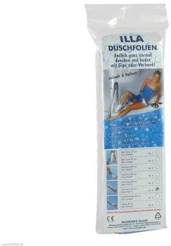 DUSCHFOLIEN Arm kurz 60 cm 5 St