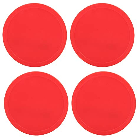 Air Hockey Puck, 4 Stück Kunststoff Air Ice Hockey Pucks Air Hockey Ersatz Pucks Für Tische Spielausrüstung(L) Bretter