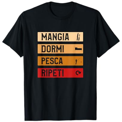 Divertente Idea Regalo di Pesca per Un Pescatore Maglietta