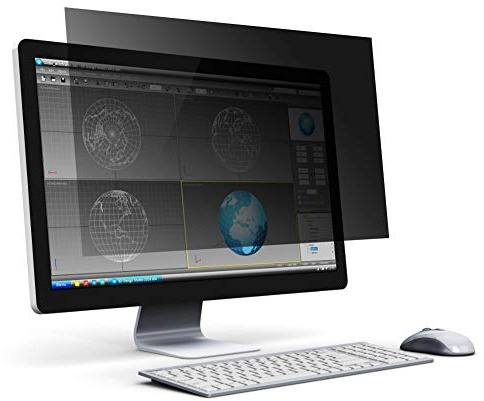 VBESTLIFE Filtro de Pantalla de Privacidad de Computadora de 21,5 Pulgadas para Monitor de Computadora de Pantalla Ancha, Película Protectora para Confidencialidad de Datos, Relación de